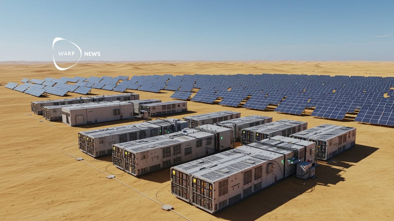 🔋 Ukraina använder stora batteriparker för att hålla elförsörjningen igång